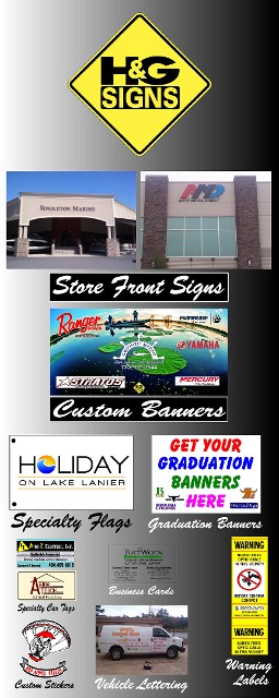 Signs and Banners Signs and Banners